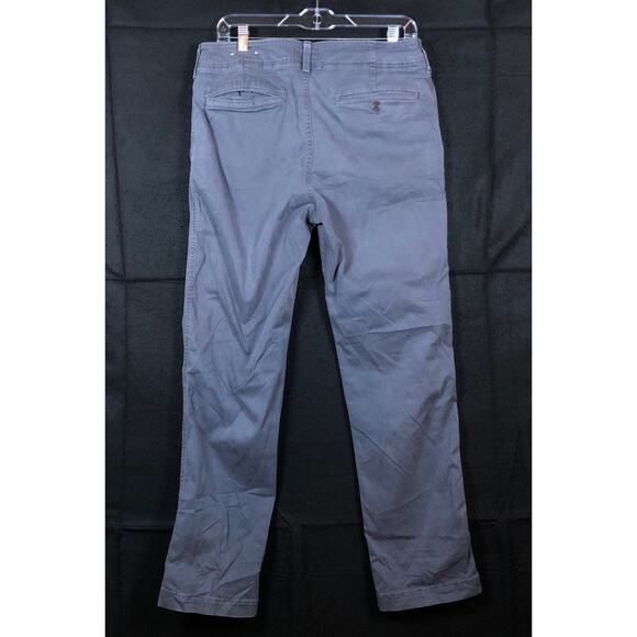 American Eagle Outfitters Mens Jeans Gray Denim Original Straight 33x32 - Picture 10 of 12